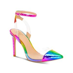 INC Kaijap Rainbow Heels 6.5